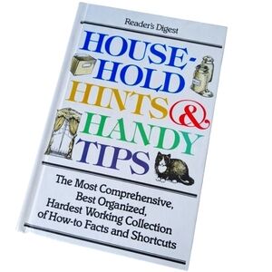 Household Hints & Handy Tips Book Vintage Retro 1980-1997 Readers Digest Rare